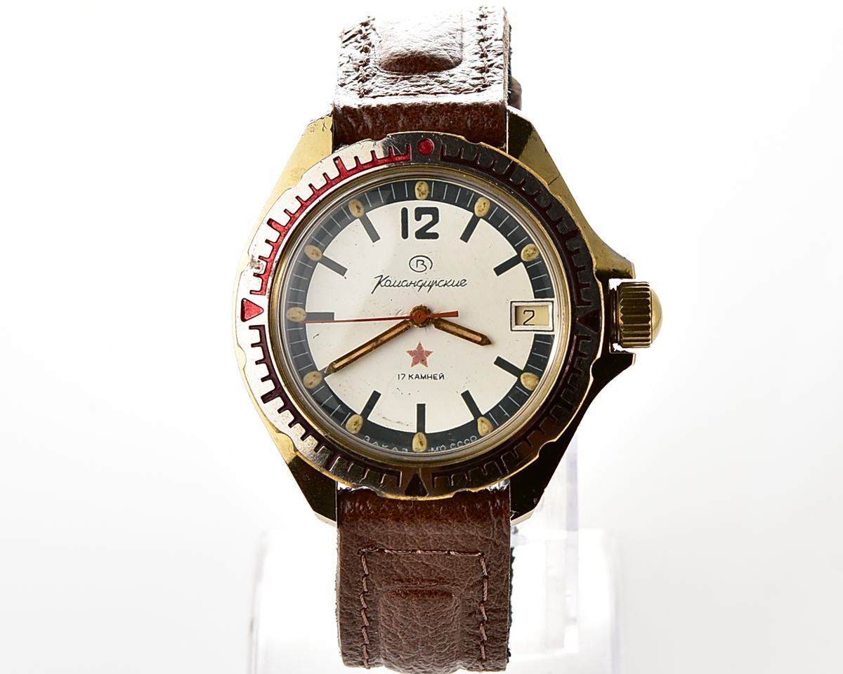 Soviet Vostok Komandirskie limited series watch - "Zakaz MO CCCP"!