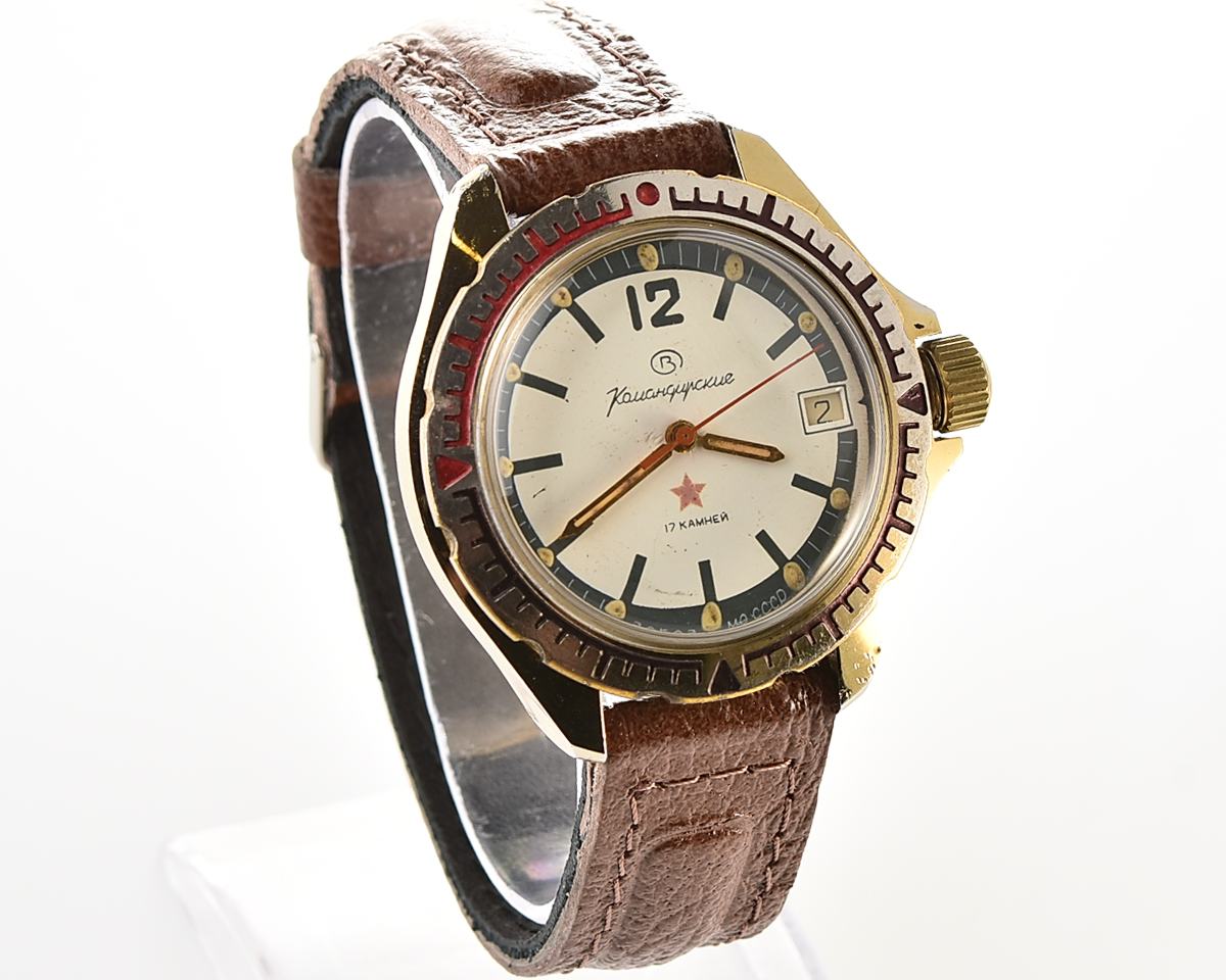 Soviet Vostok Komandirskie limited series watch - "Zakaz MO CCCP"!