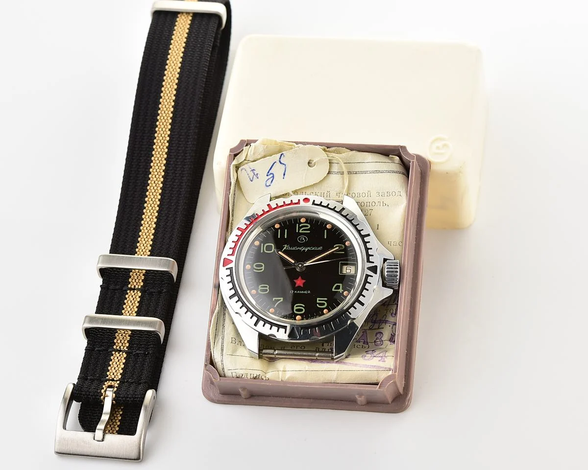 TIME CAPSULE: Vostok Komandirskie mechanical watch limited series – “Zakaz MO CCCP” – New Old Stock (NOS)!