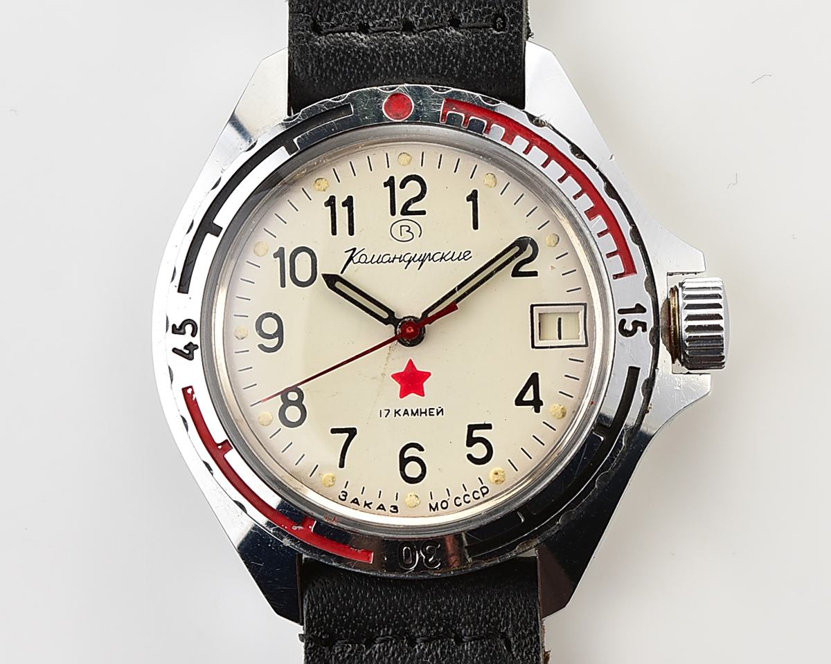 Soviet Vostok Komandirskie limited series watch - "Zakaz MO CCCP"!