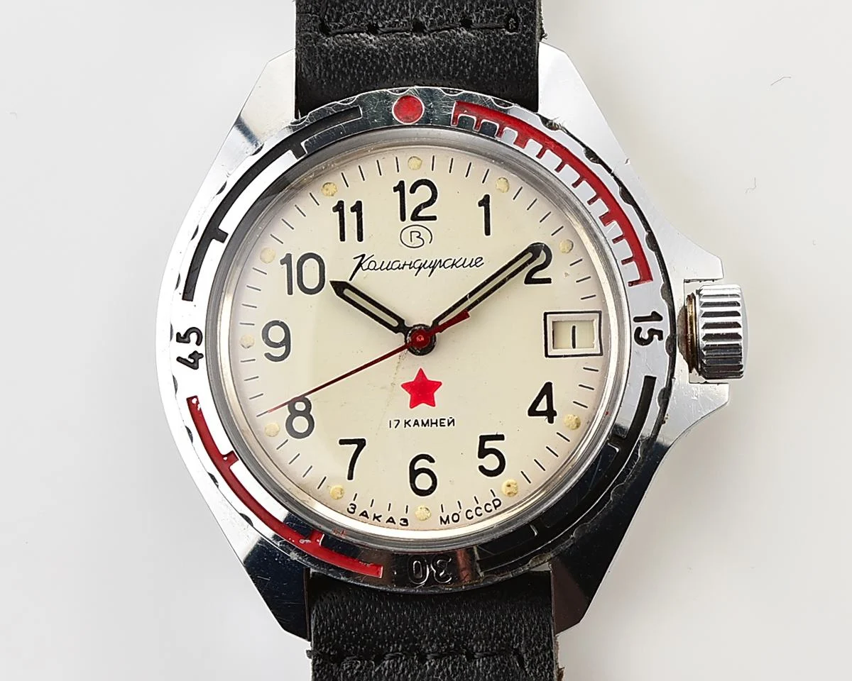 Soviet Vostok Komandirskie limited series watch - "Zakaz MO CCCP"!