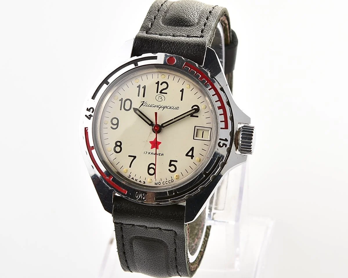 Soviet Vostok Komandirskie limited series watch - "Zakaz MO CCCP"!