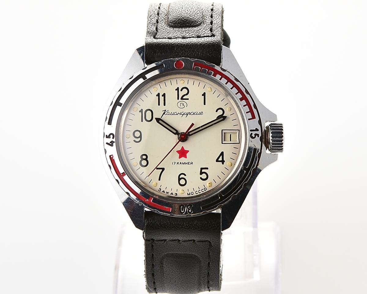 Soviet Vostok Komandirskie limited series watch - "Zakaz MO CCCP"!