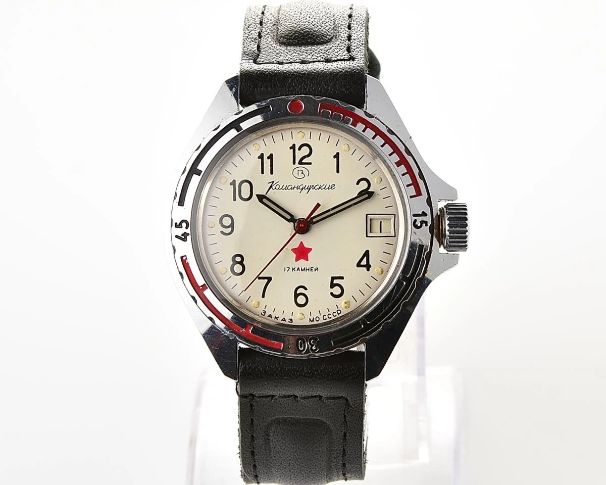 Soviet Vostok Komandirskie limited series watch - "Zakaz MO CCCP"!