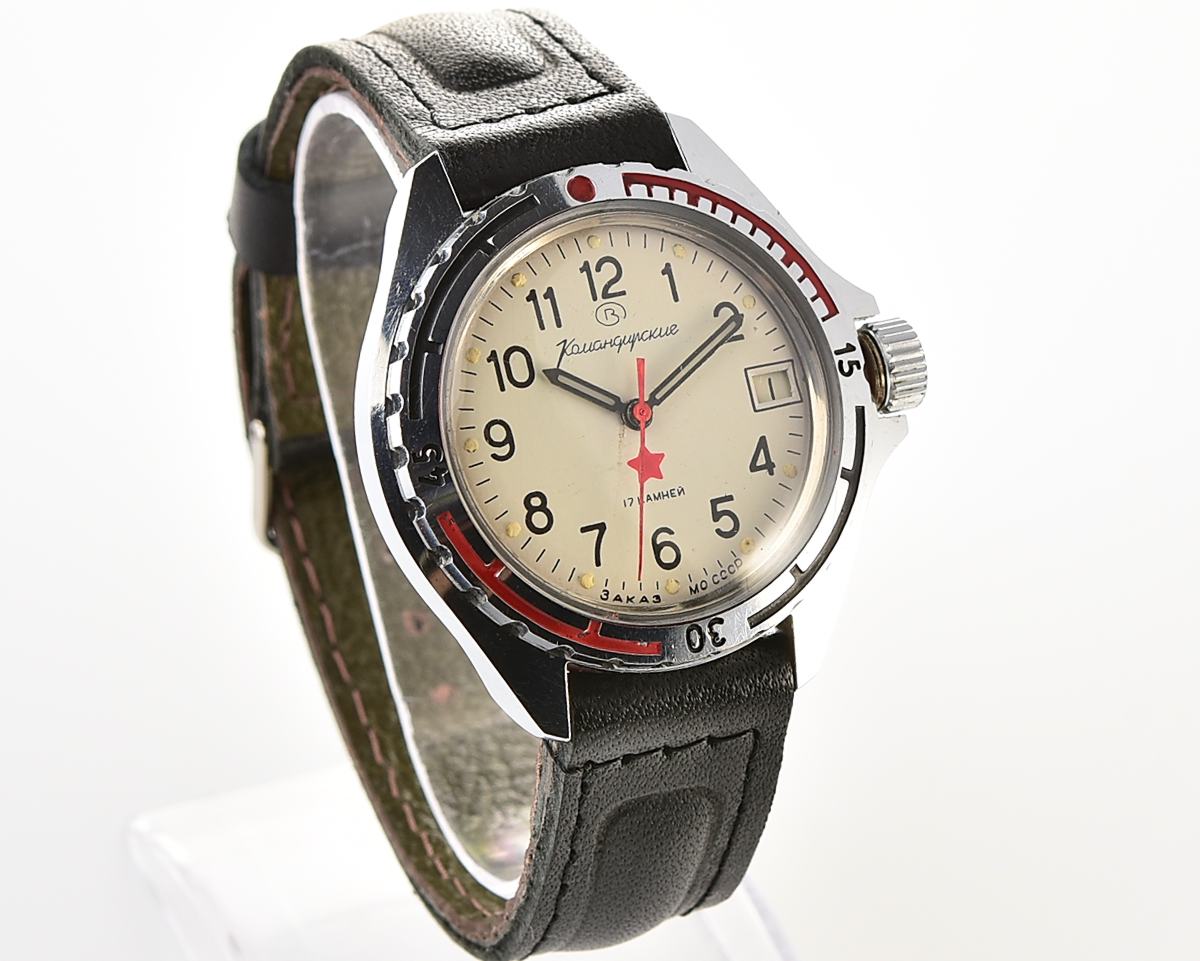 Soviet Vostok Komandirskie limited series watch - "Zakaz MO CCCP"!