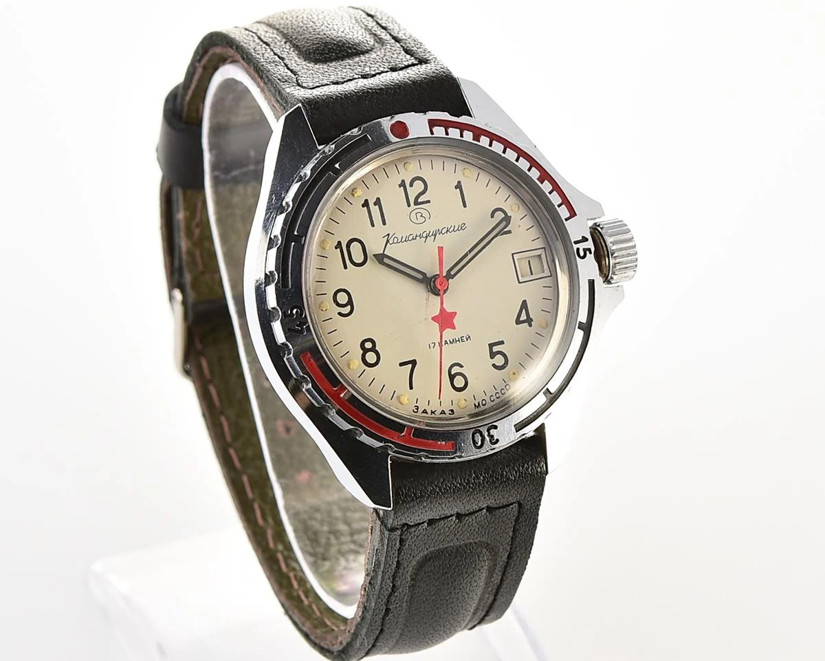 Soviet Vostok Komandirskie limited series watch - "Zakaz MO CCCP"!