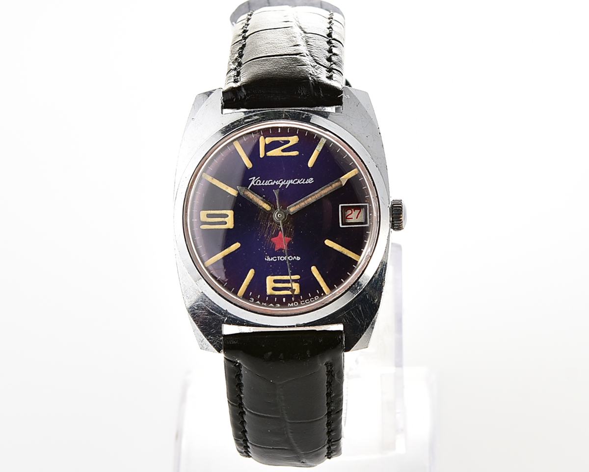 Soviet Vostok Komandirskie mechanical watch - Zakaz MO CCCP!