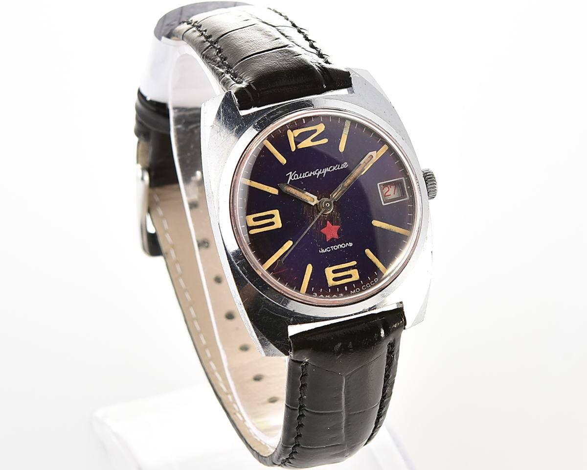 Soviet Vostok Komandirskie mechanical watch - Zakaz MO CCCP!
