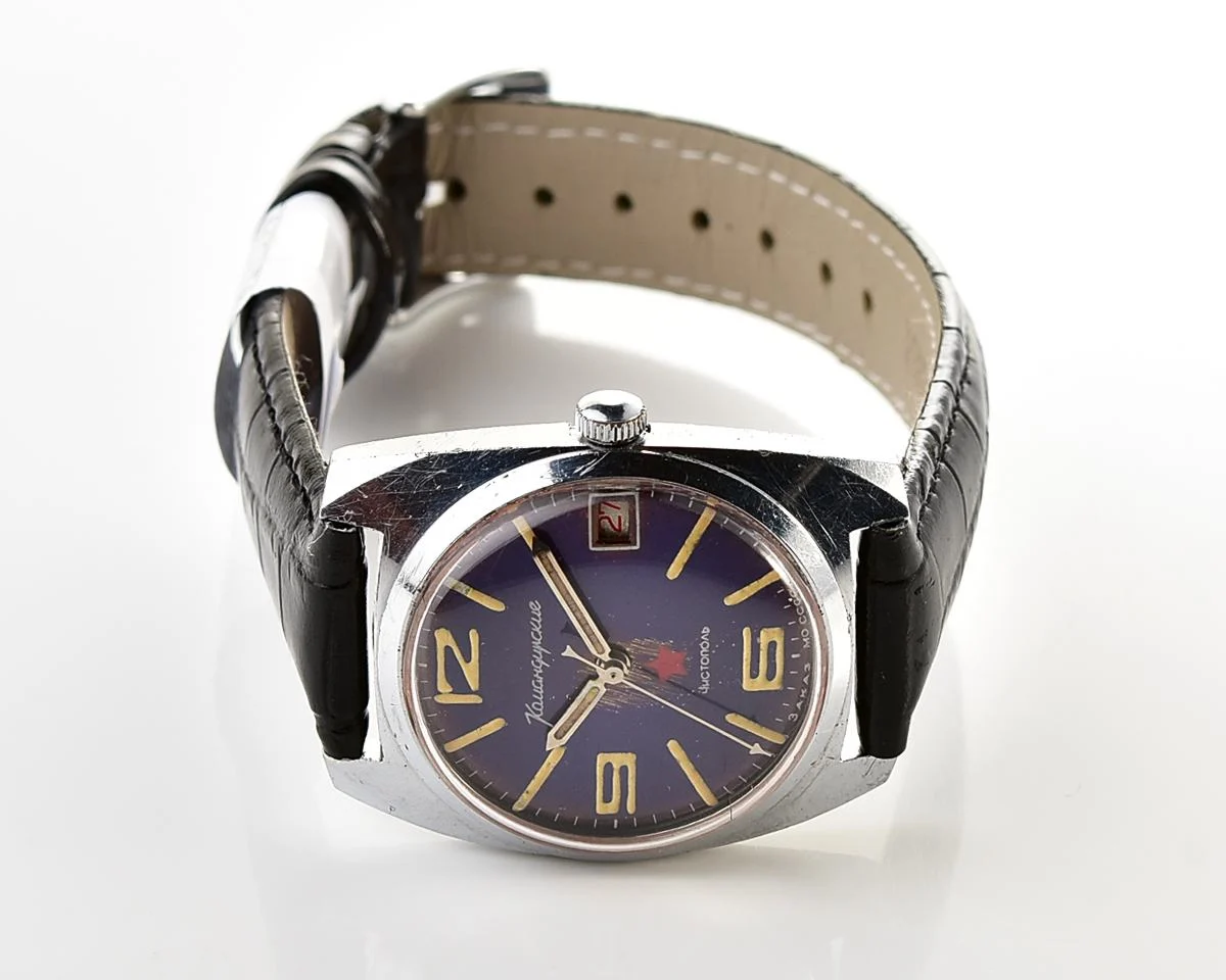 Soviet Vostok Komandirskie mechanical watch - Zakaz MO CCCP!