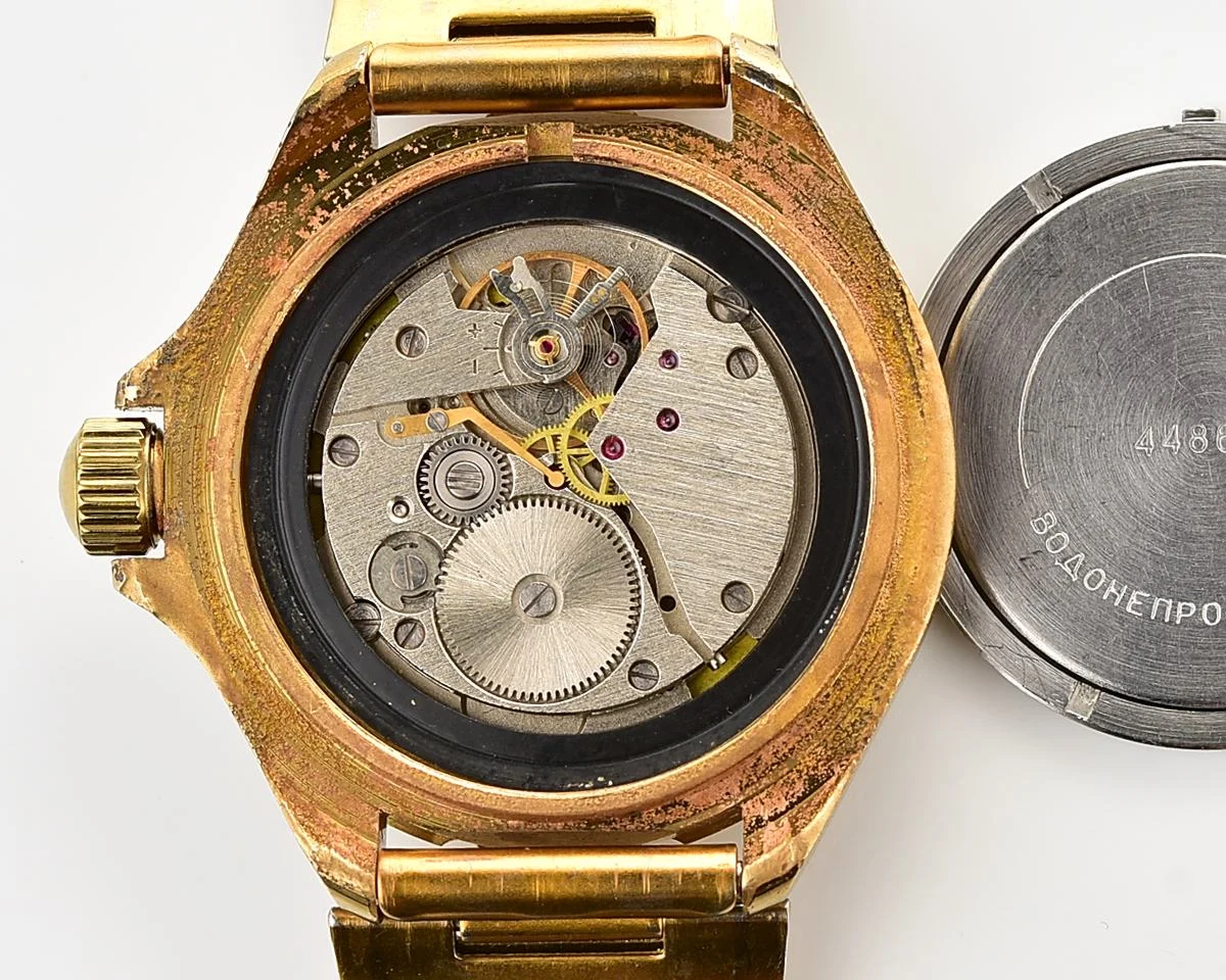 Soviet Vostok Komandirskie mechanical wristwatch