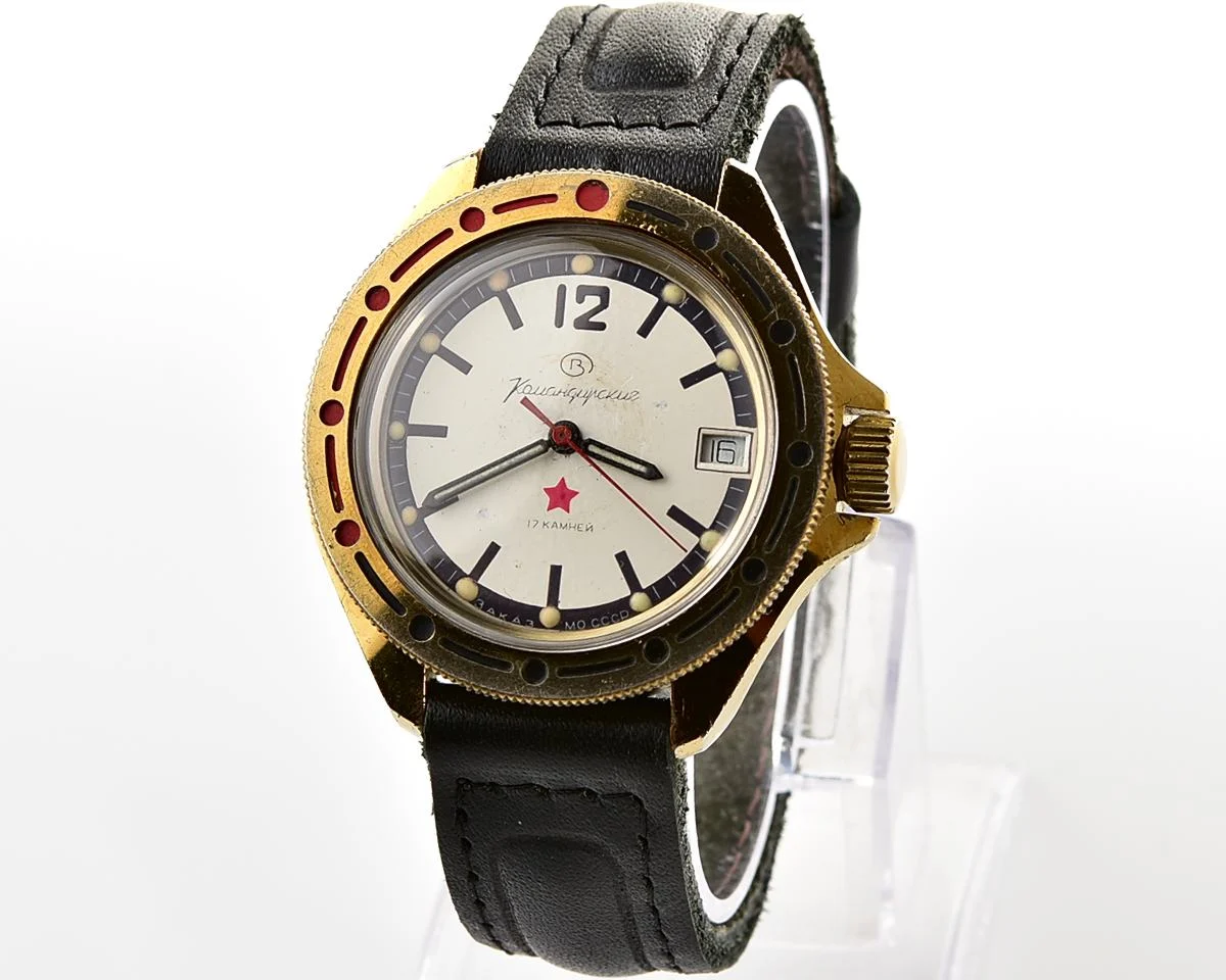 Soviet Vostok Komandirskie limited series watch - "Zakaz MO CCCP"!