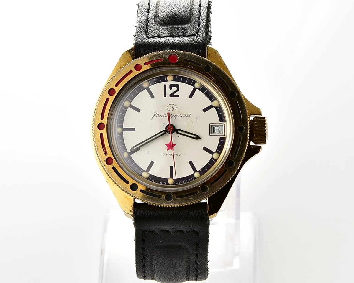 Soviet Vostok Komandirskie limited series watch - "Zakaz MO CCCP"!