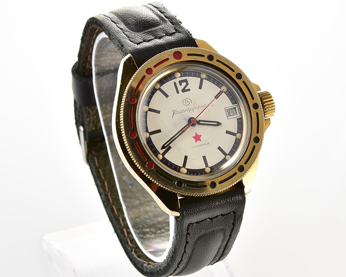 Soviet Vostok Komandirskie limited series watch - "Zakaz MO CCCP"!