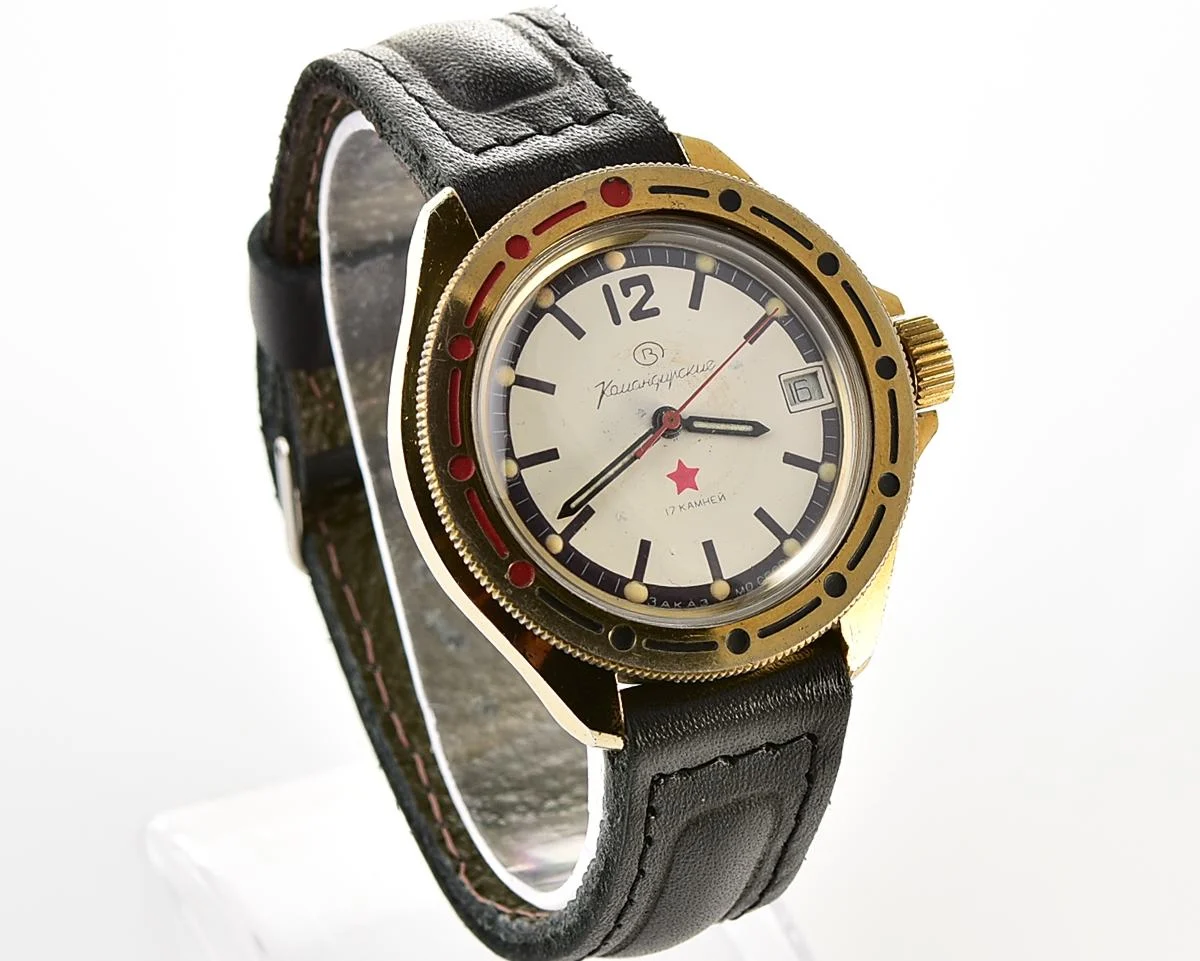 Soviet Vostok Komandirskie limited series watch - "Zakaz MO CCCP"!