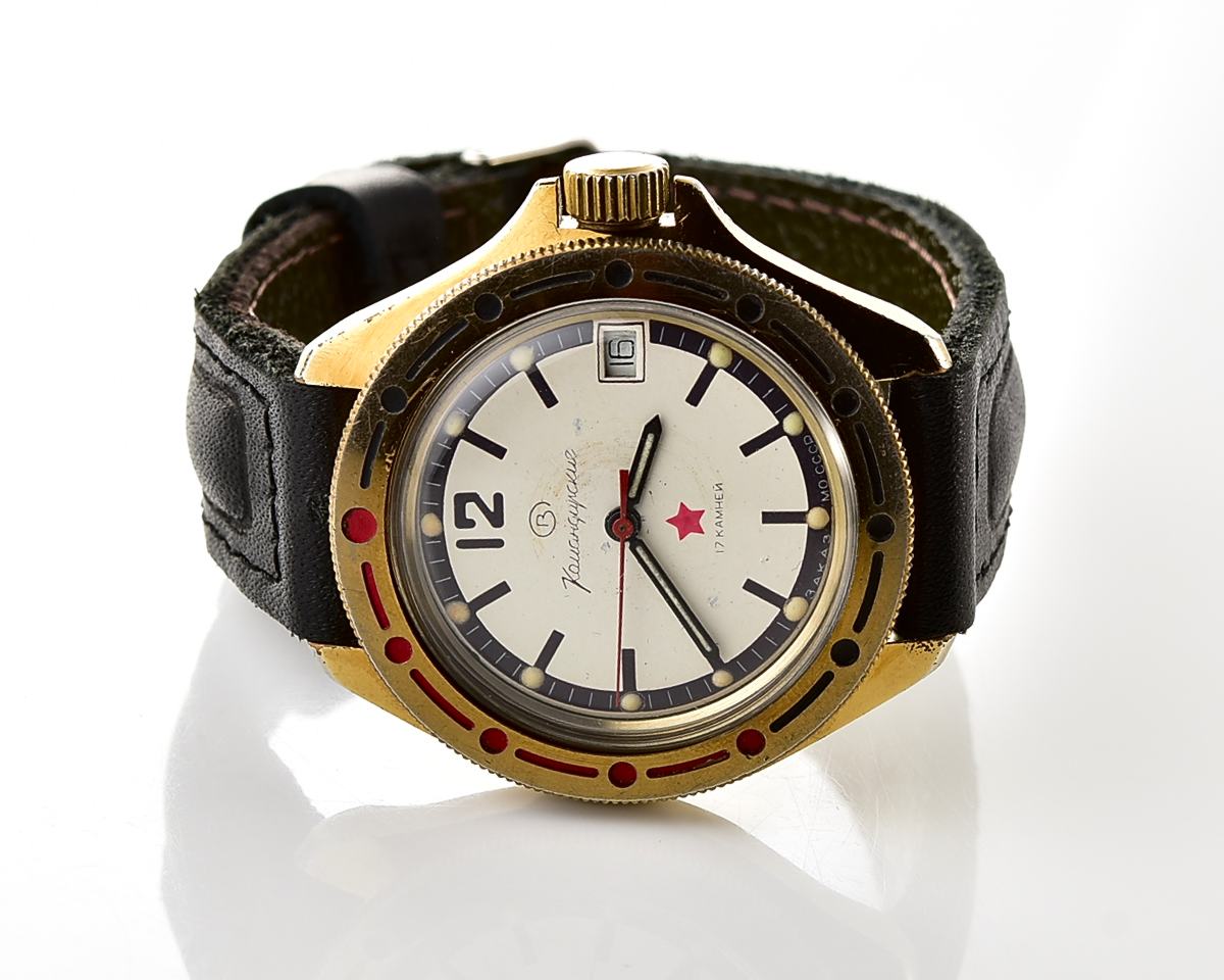 Soviet Vostok Komandirskie limited series watch - "Zakaz MO CCCP"!