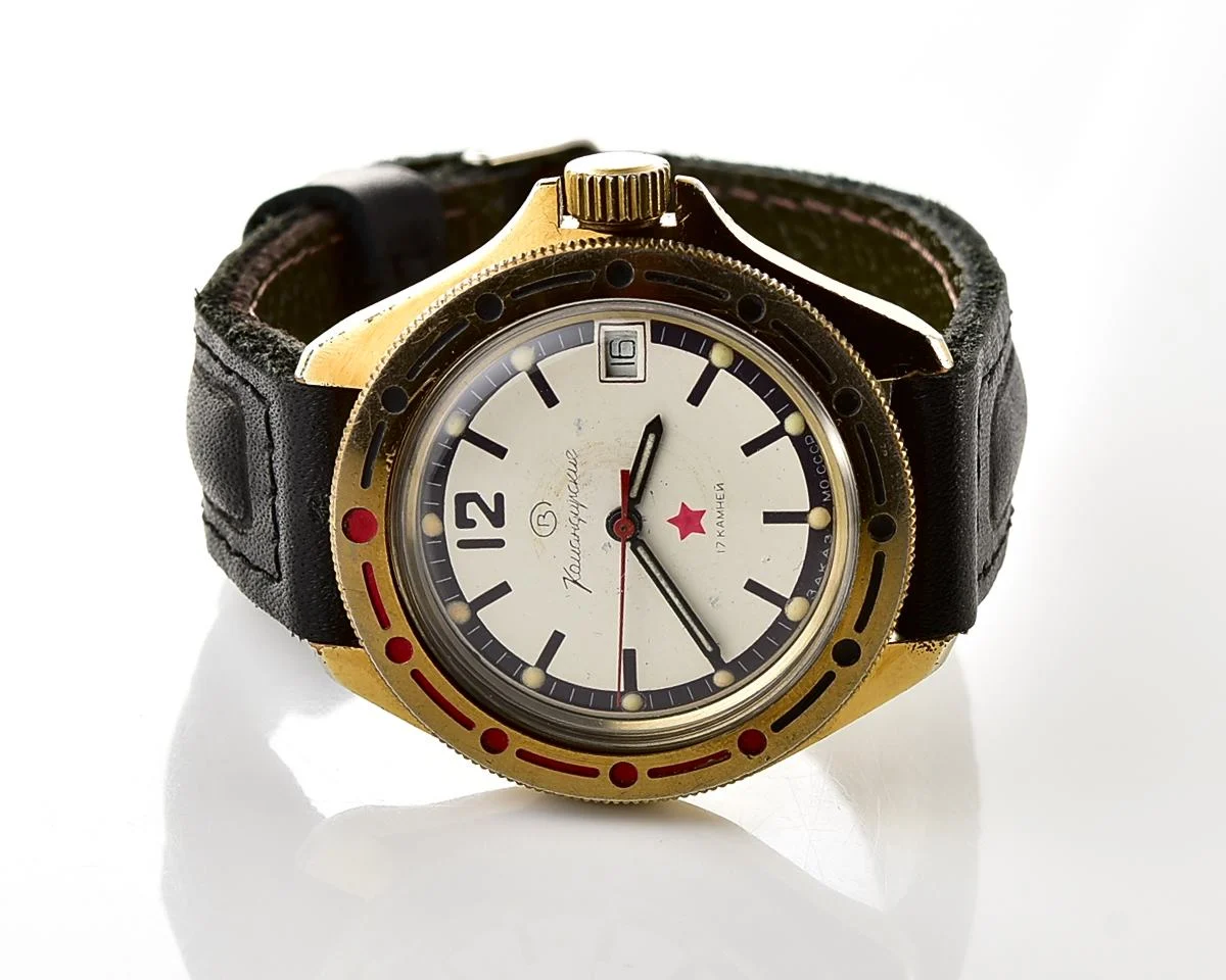 Soviet Vostok Komandirskie limited series watch - "Zakaz MO CCCP"!