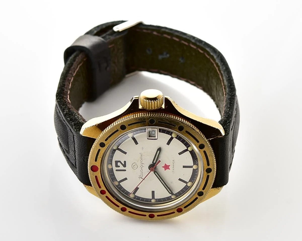 Soviet Vostok Komandirskie limited series watch - "Zakaz MO CCCP"!
