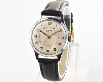 Excellent vintage Soviet Mayak mechanical watch, PChZ from 1950s