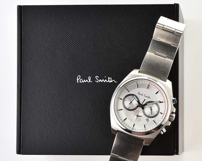 PAUL SMITH Final Eyes Chronograph Limited Edition quartz wristwatch - complete retail set!