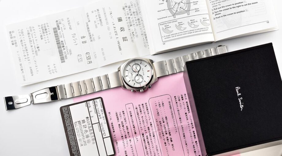 PAUL SMITH Final Eyes Chronograph Limited Edition quartz