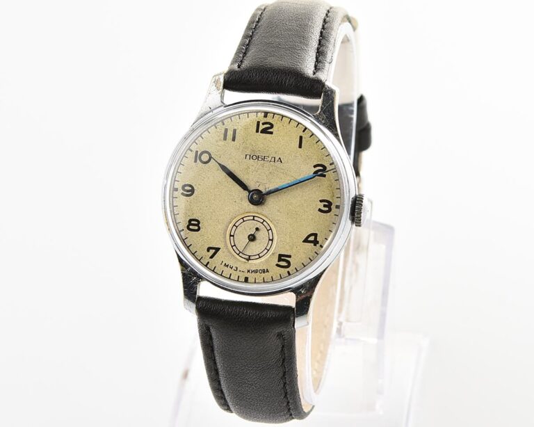 Vintage soviet mechanical POBEDA, 1MChZ, from the 1st quarter of 1953
