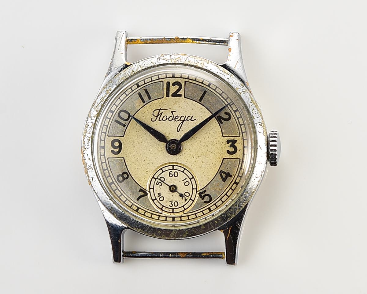 Vintage soviet mechanical watch POBEDA, ZiM factory, the 3rd quarter of 1950!