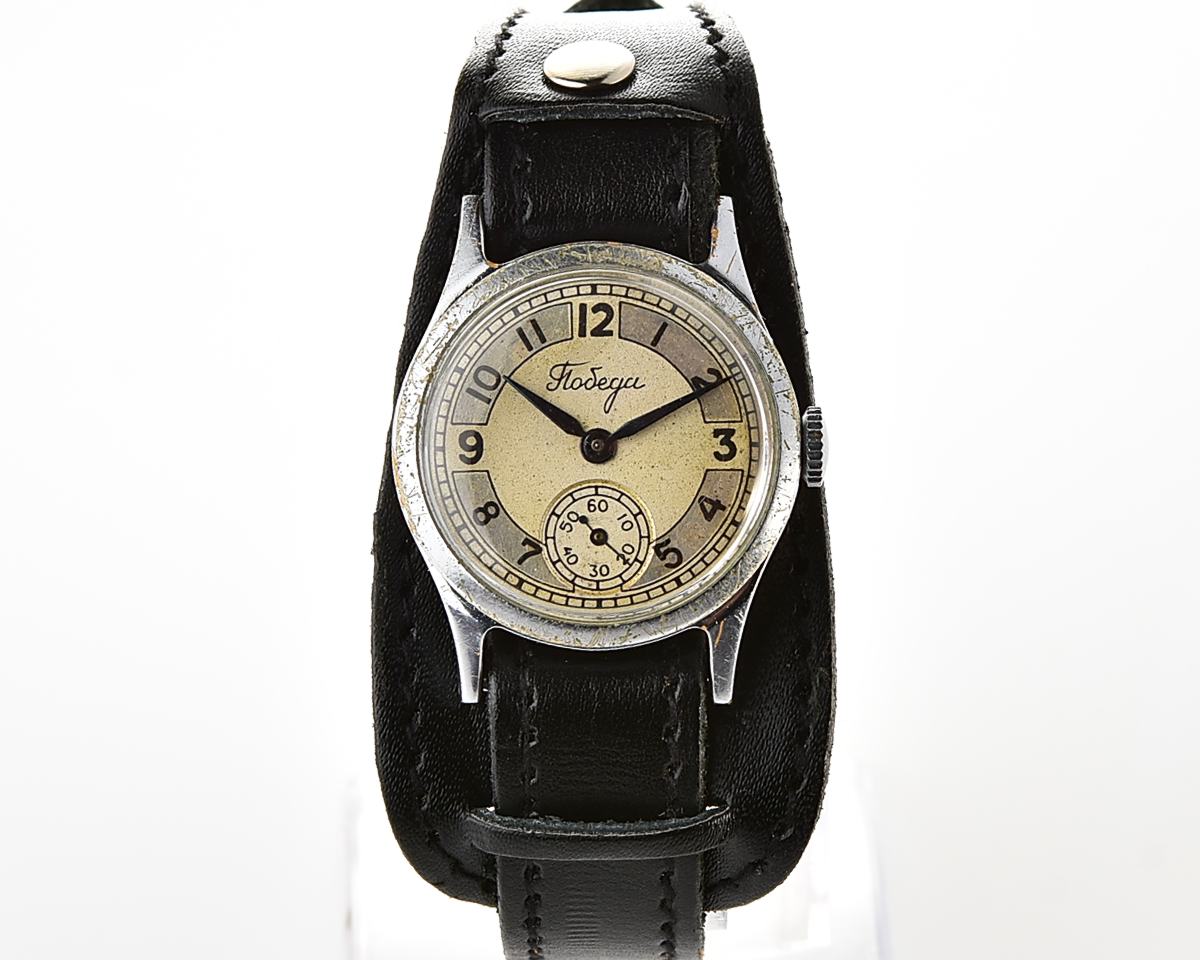 Vintage soviet mechanical watch POBEDA, ZiM factory, the 3rd quarter of 1950!