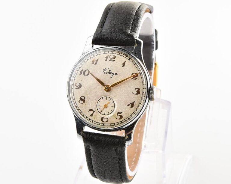 Excellent soviet mechanical POBEDA wristwatch, PChZ, the 1st quarter of 1957!