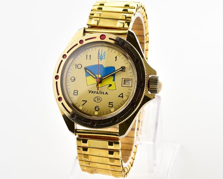 Vostok Komandirskie watch with flag of 🇺🇦UKRAINE!