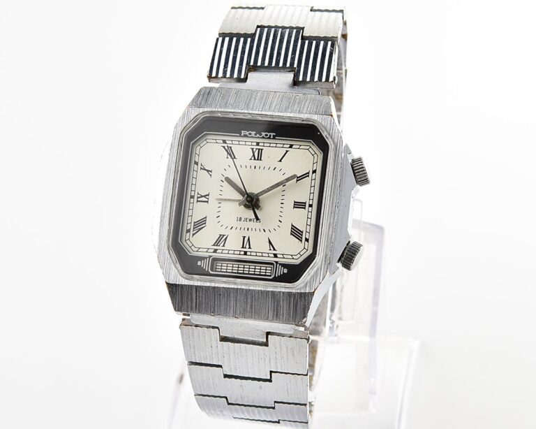 Soviet POLJOT-cricket vintage watch with mechanical alarm function!