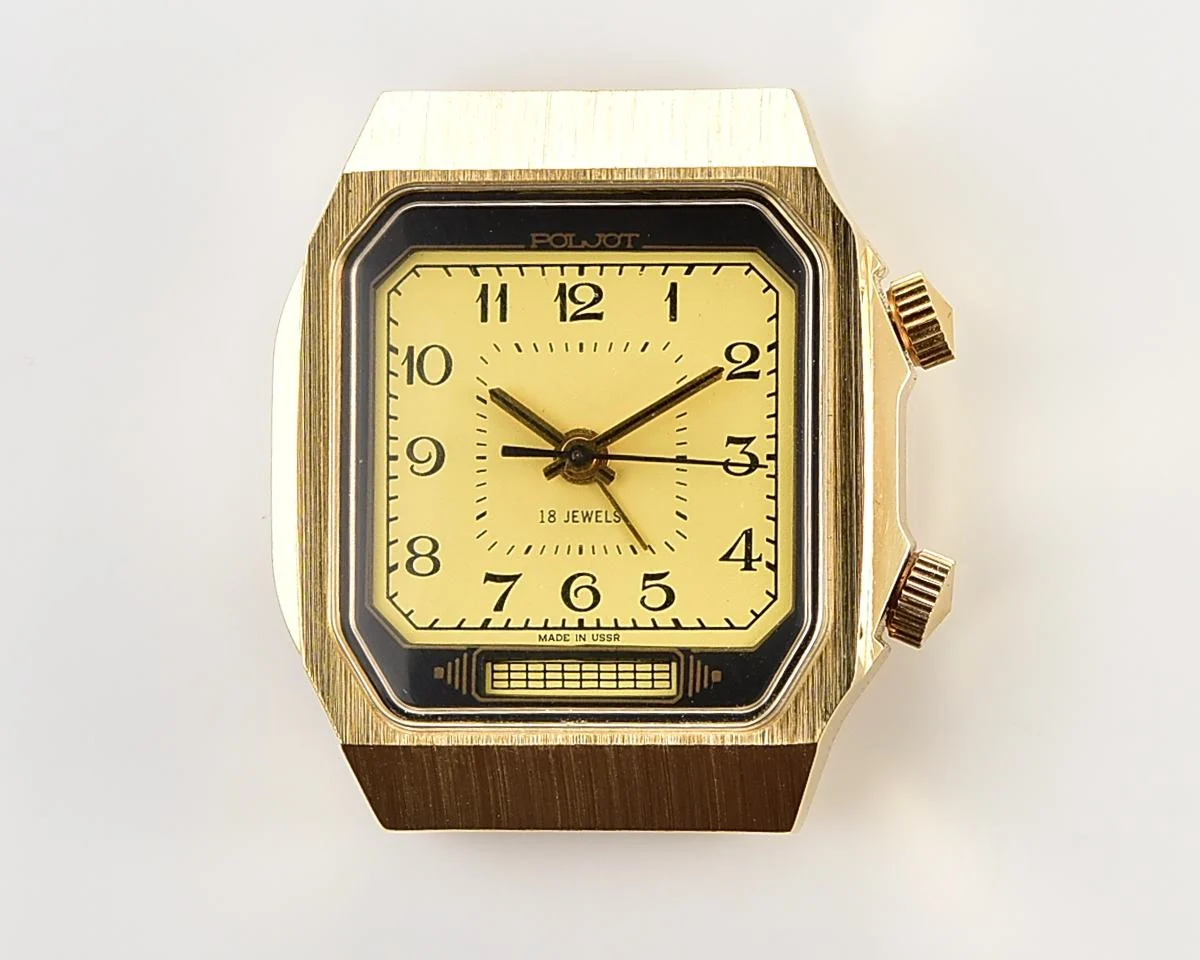 TIME CAPSULE: Soviet Poljot-cricket mechanical watch with alarm clock function - New Old Stock (NOS)!