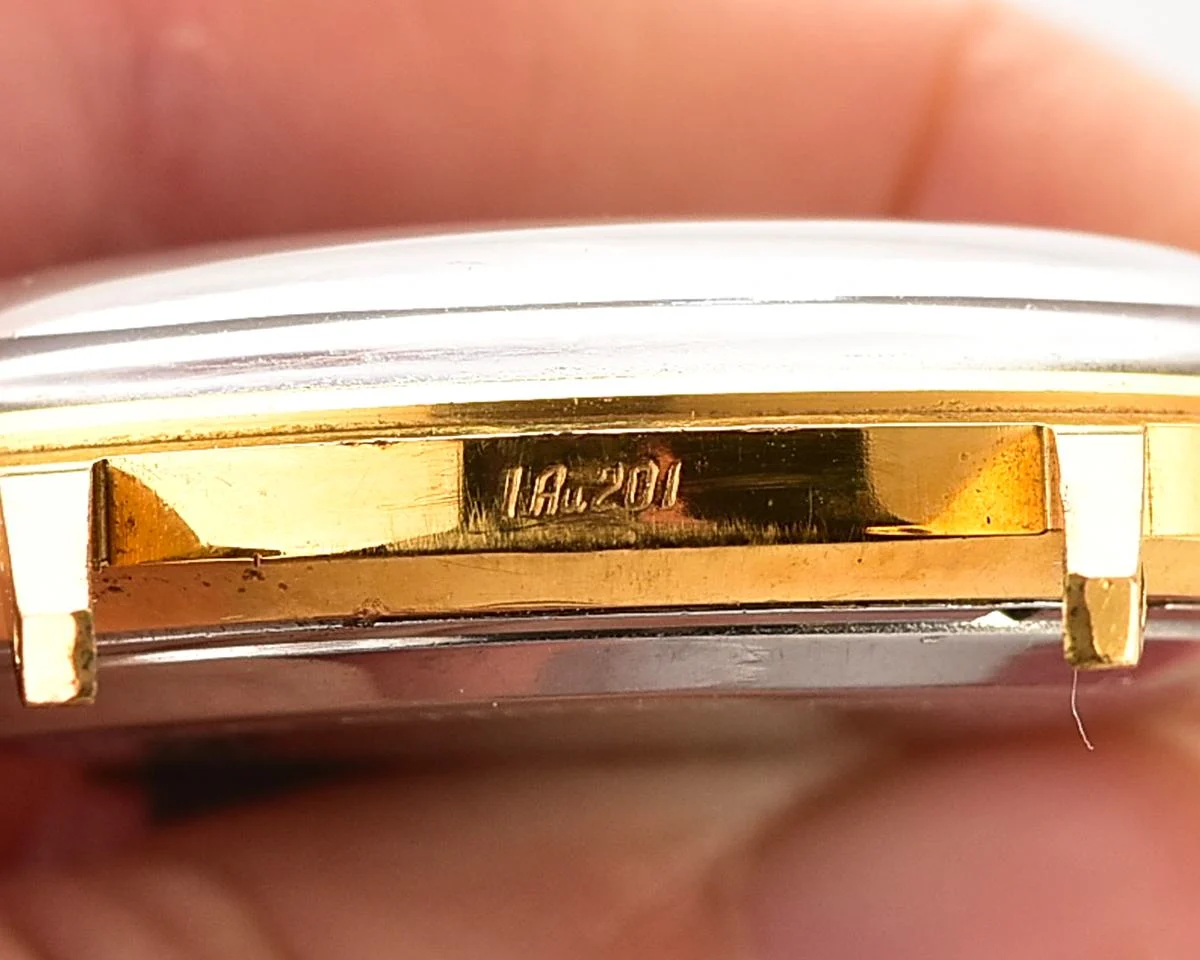 Beautiful vintage gold-plated wristwatch Poljot De Luxe with self winding mechanical movement!