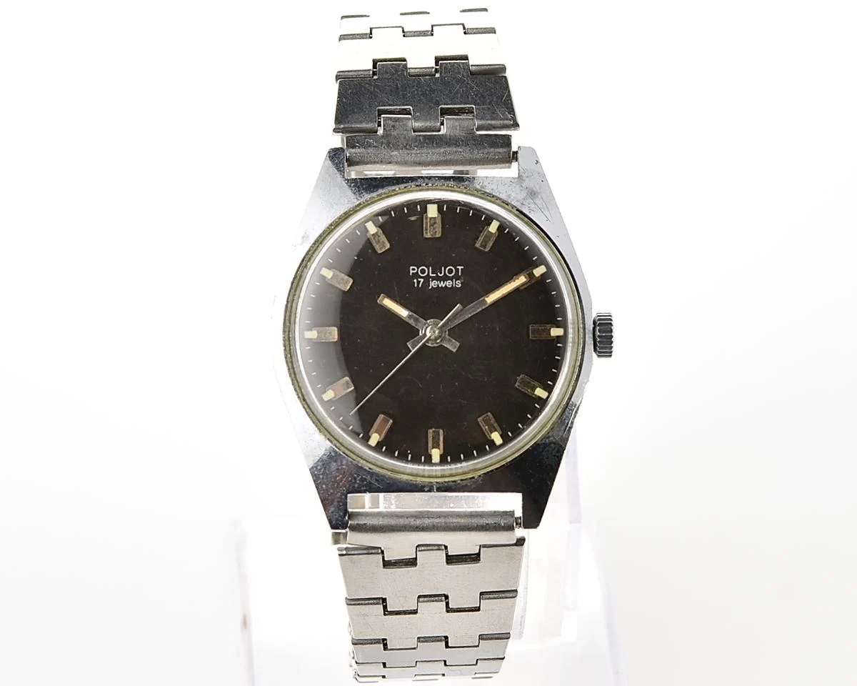 Vintage Soviet Poljot mechanical wristwatch