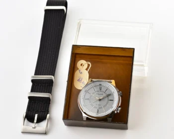 Excellent Poljot "cricket" mechanical wristwatch with alarm function!
