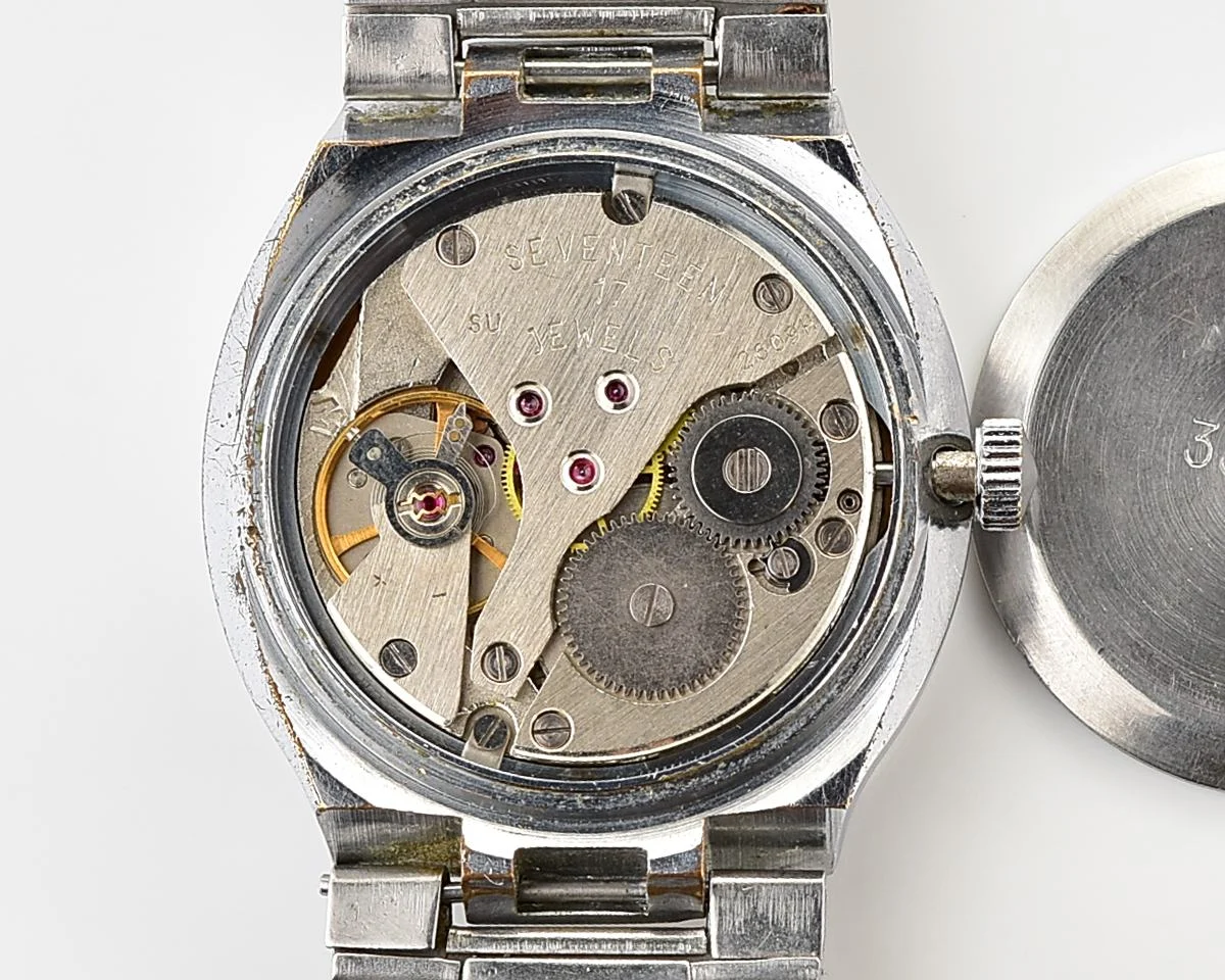 Vintage Soviet Poljot mechanical wristwatch