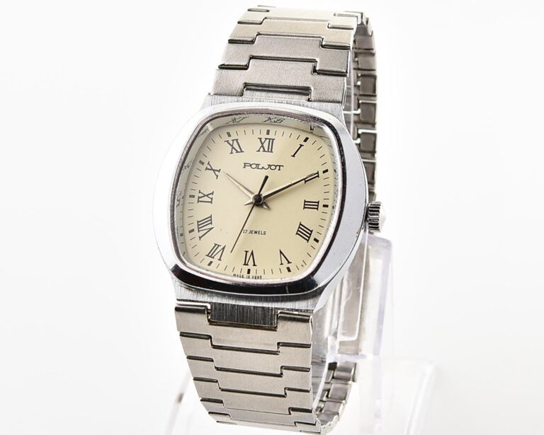 Vintage soviet POLJOT mechanical wristwatch