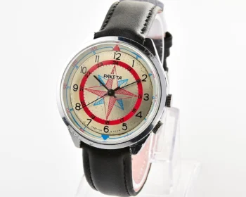 Soviet mechanical Raketa Compass Rose mechanical wristwatch
