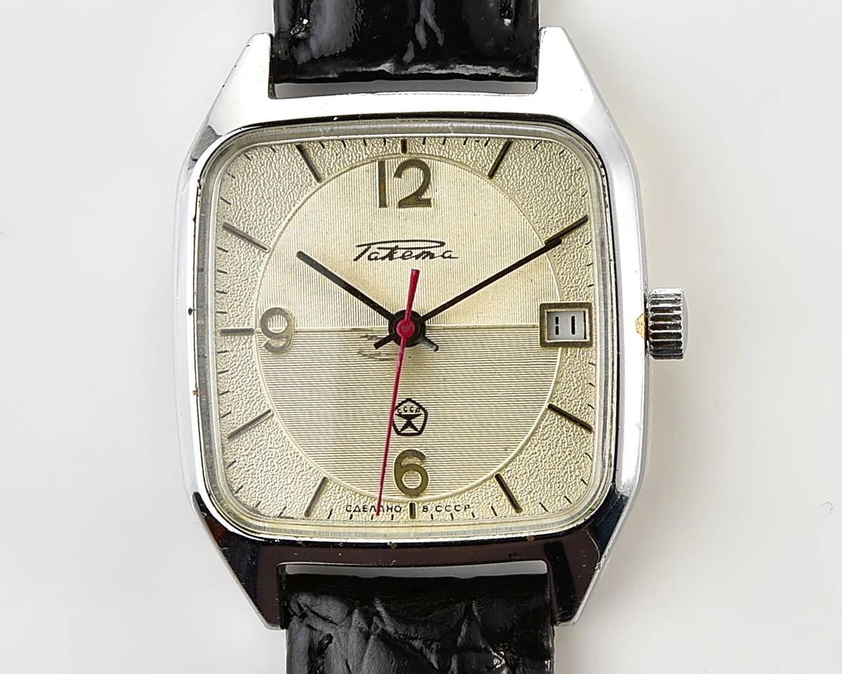 Vintage Soviet Raketa mechanical wristwatch