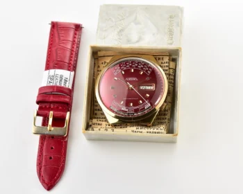 TIME CAPSULE: Vintage Soviet Raketa gold-plated perpetual calendar watch - New Old Stock (NOS)!