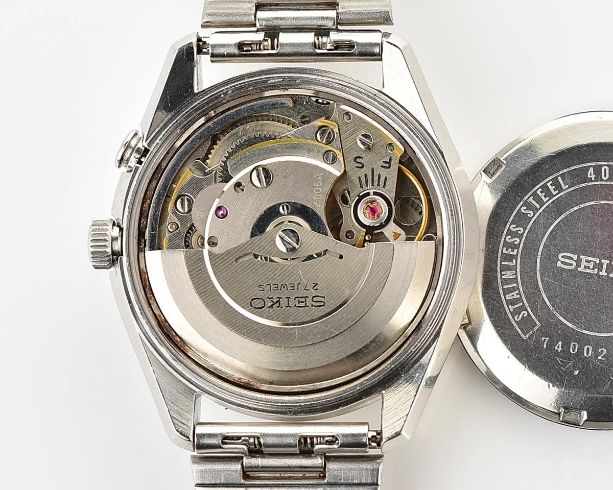 Seiko Bell-Matic 27 jewels mechanical wristwatch with alarm, early production from April 1967!
