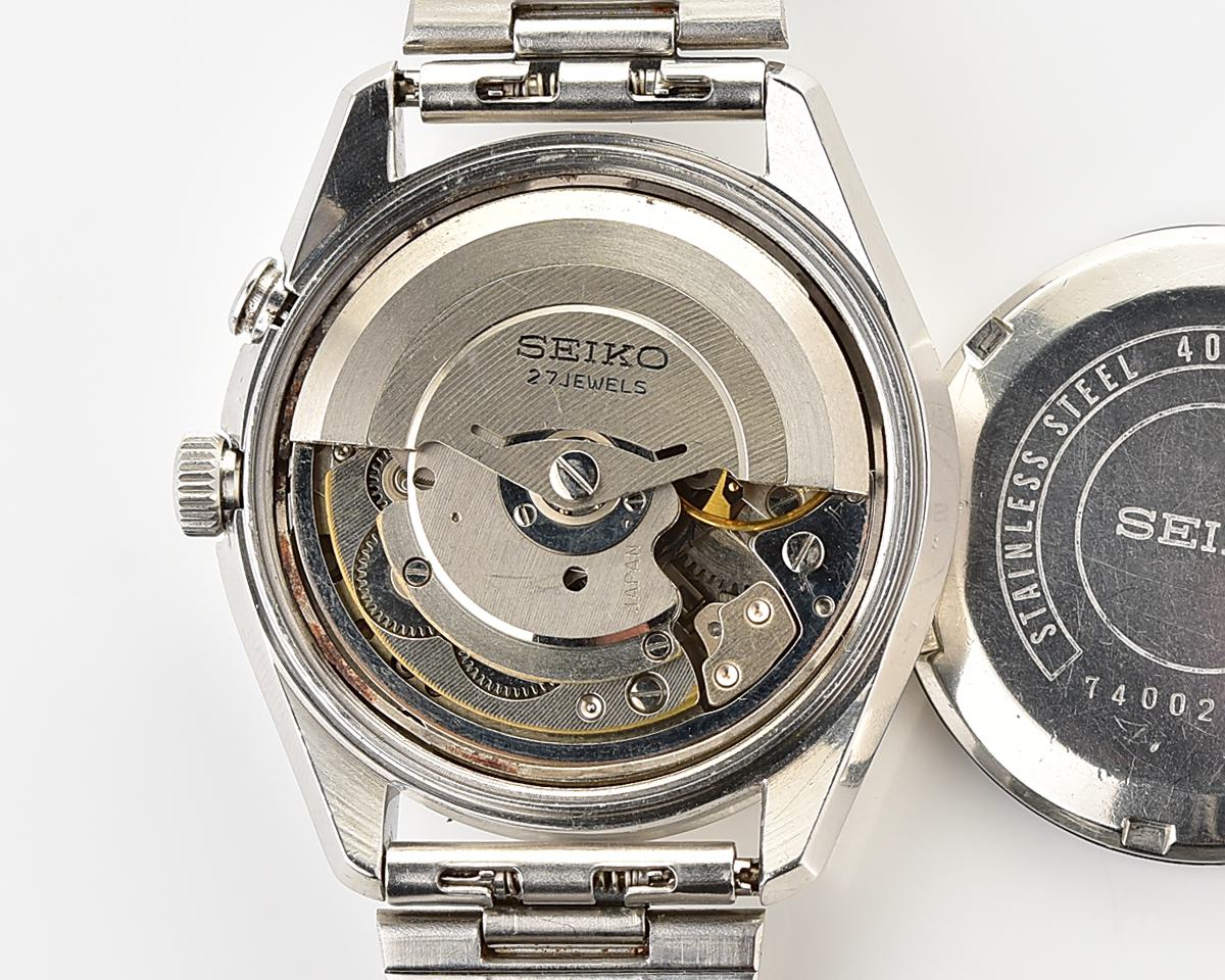Seiko Bell-Matic 27 jewels mechanical wristwatch with alarm, early production from April 1967!