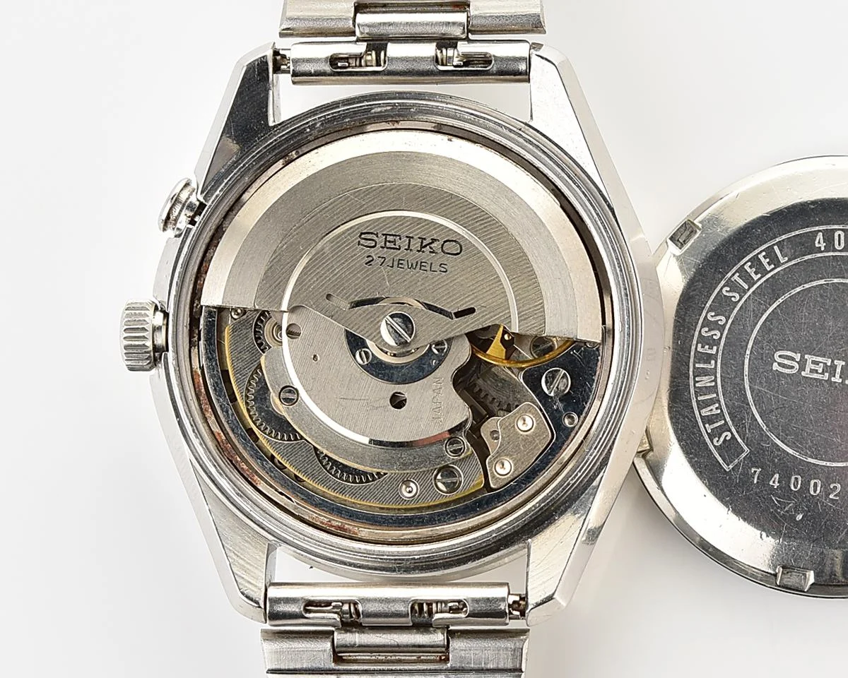 Seiko Bell-Matic 27 jewels mechanical wristwatch with alarm, early production from April 1967!