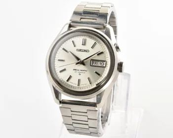 Seiko Bell-Matic 27 jewels mechanical wristwatch with alarm, early production from April 1967!
