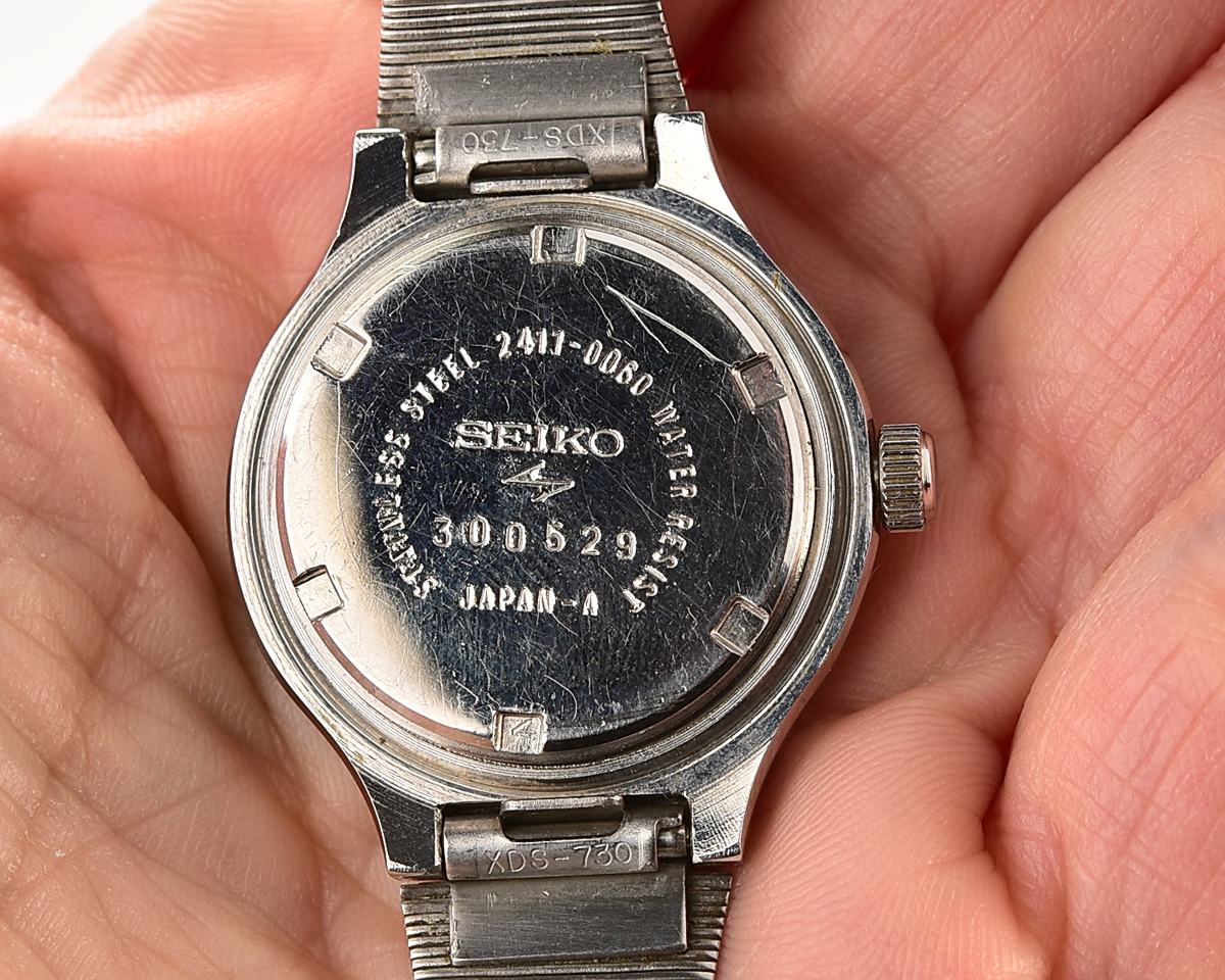 Vintage Seiko 23 Jewels Automatic with Rare Emerald Green Gradient Dial from October 1973