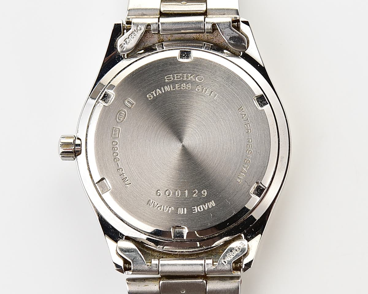 Seiko Spirit Quartz Day/Date wristwatch (Oct. 1996)