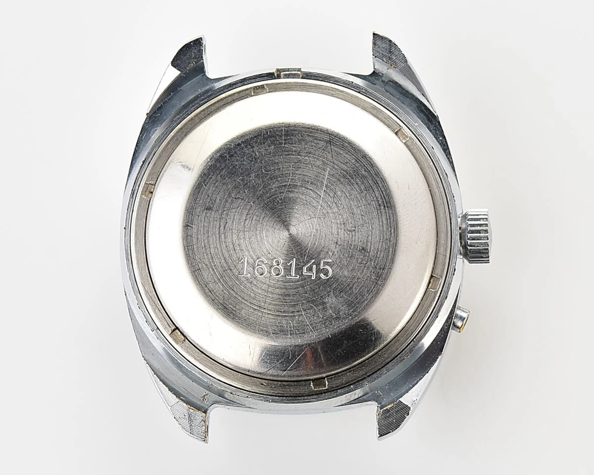 Slava Soviet mechanical vintage watch with automatic self-winding movement