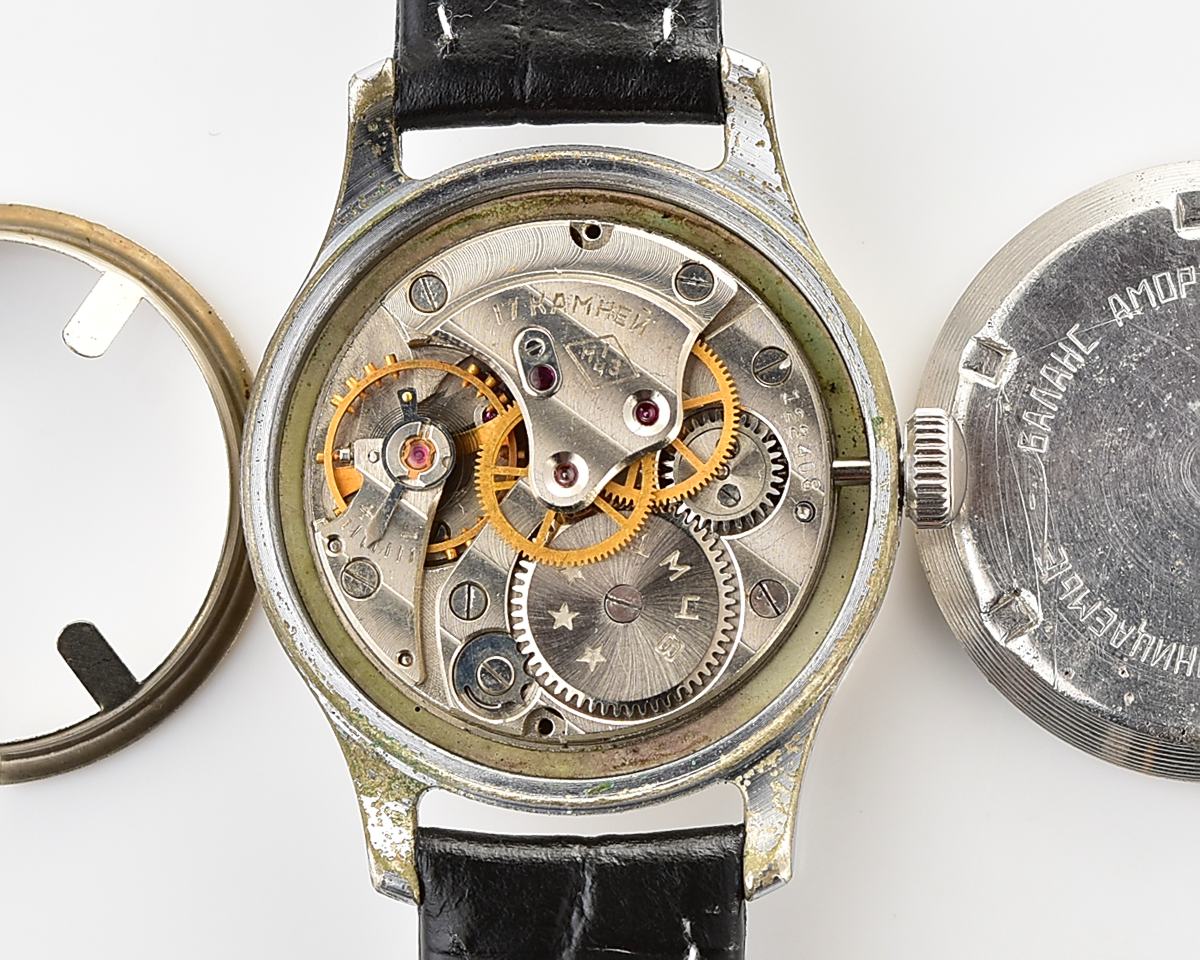 Excellent vintage soviet SPORTIVNIE mechanical watch from the 1950s