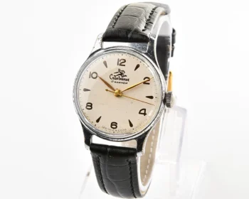Excellent vintage Soviet Sportivnie mechanical watch from the 1950s