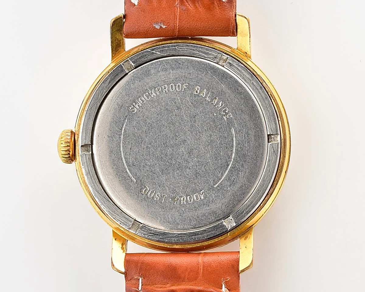 Soviet Wostok (Vostok) vintage mechanical gold-plated wristwatch