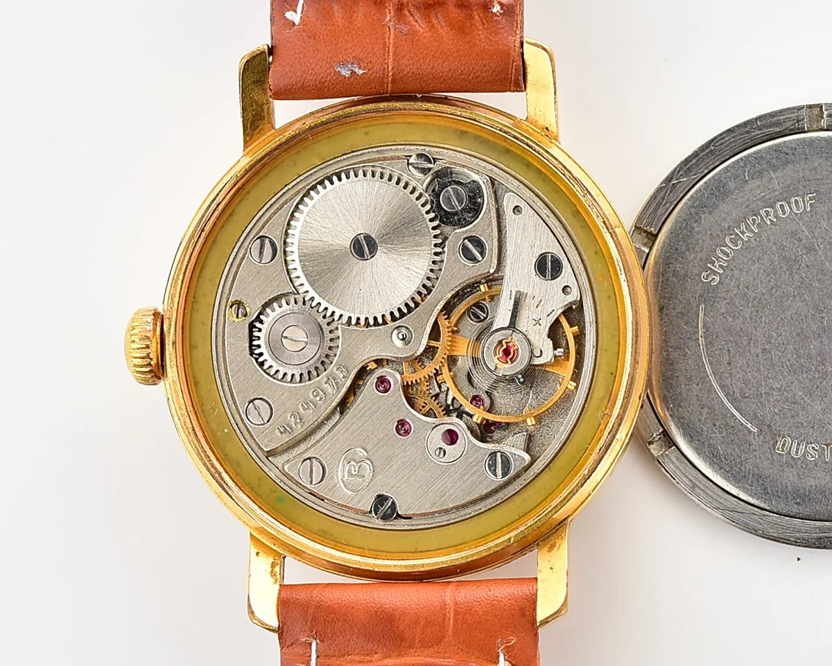 Soviet Wostok (Vostok) vintage mechanical gold-plated wristwatch
